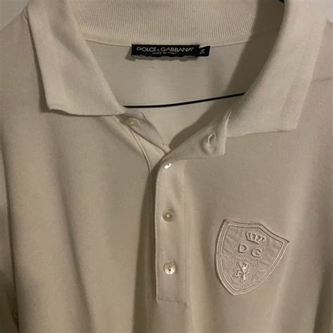 dolce and gabbana golf shirt